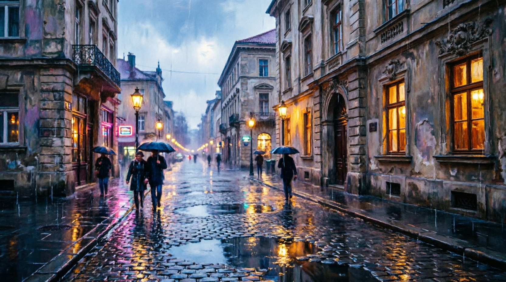 Дождливый вечер