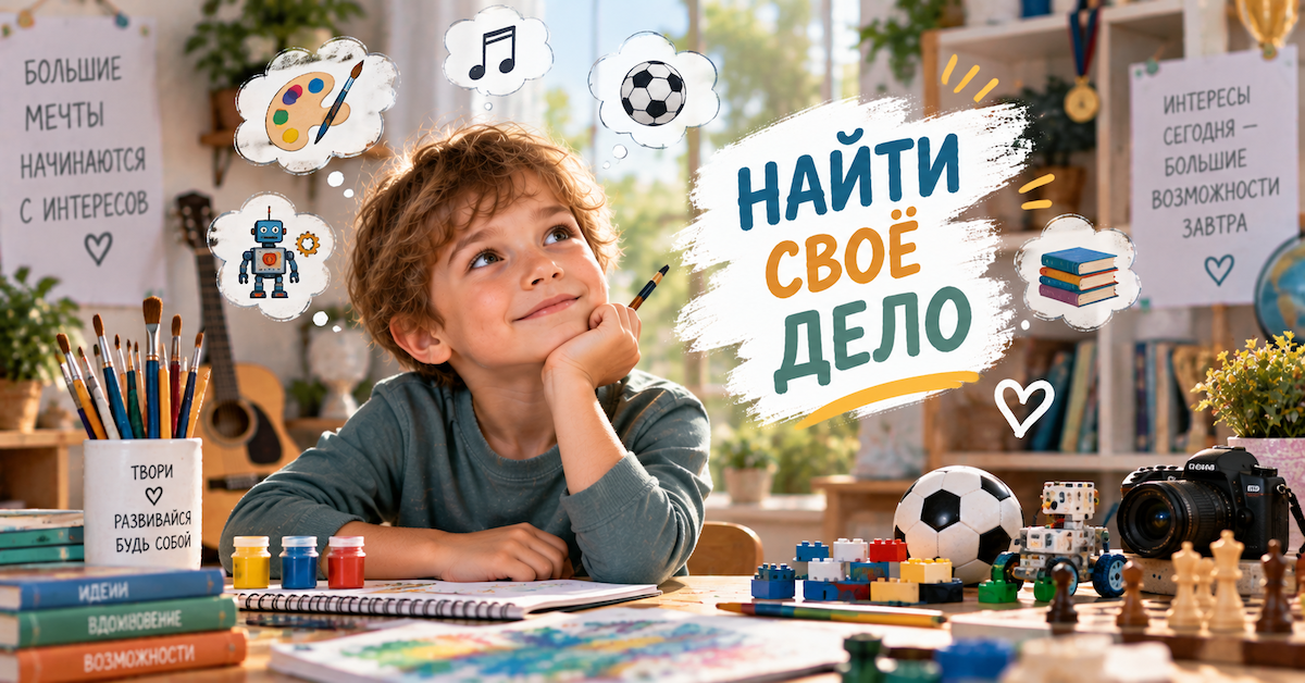 Почему ребенку важно иметь увлечение вне школы: 8 причин