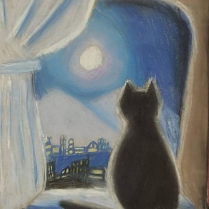 "Котик на окошке"