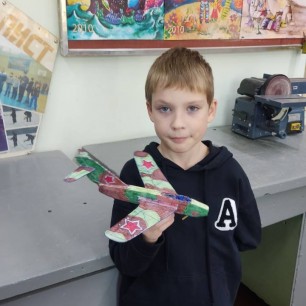 Макет самолета МИГ-15