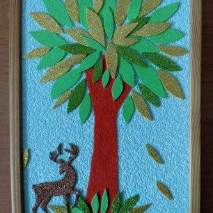 Коллаж "Осень золотая"