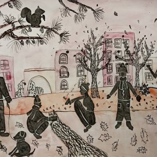 Осенние кораблики