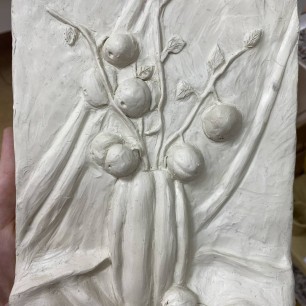 Натюрморт. Рельеф.