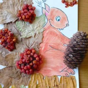 Белочка красавица