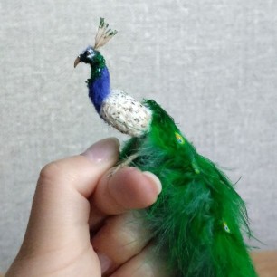 Миниатюра "Павлин"