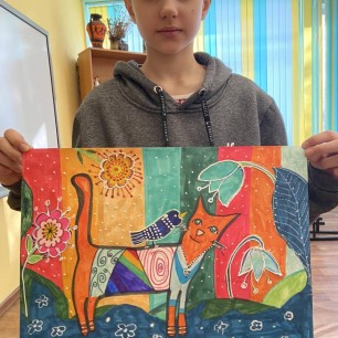 Декоративный котик