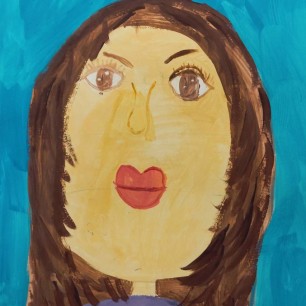 Портрет дорогой мамочки