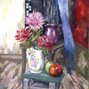 Синий платочек