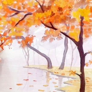 Осеннее утро