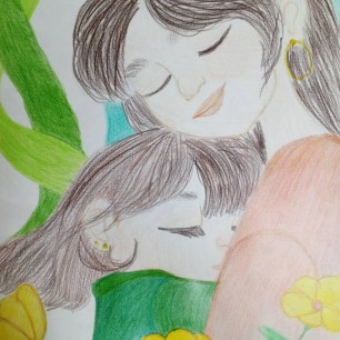 Рисунок " Мамина любовь"
