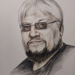 "Портрет друга Кирилла Гусарова"