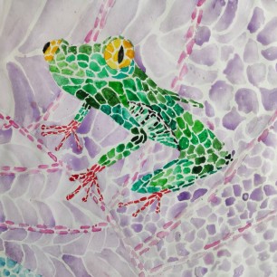 Изумрудный лягушонок