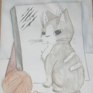 "Котенок- непоседа"