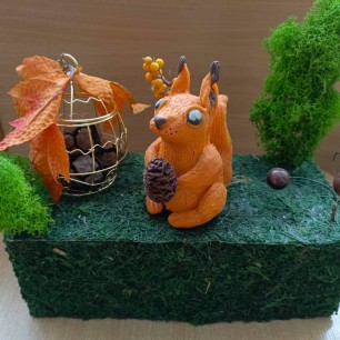 " Осенняя полянка"