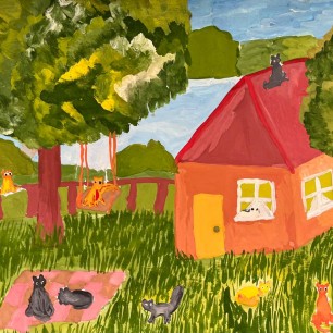 Осень в деревне