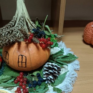 Осенний домик