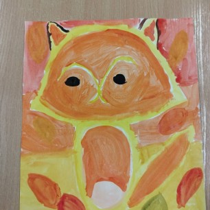 "Лисенок в лесу"