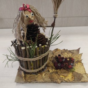 "Баба-Яга делает запасы на зиму"