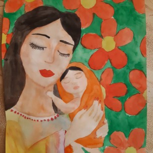 Младенец и мать