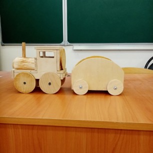 Паровоз.