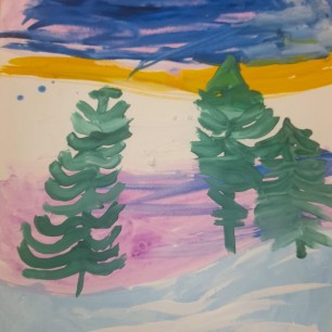 Зимний пейзаж