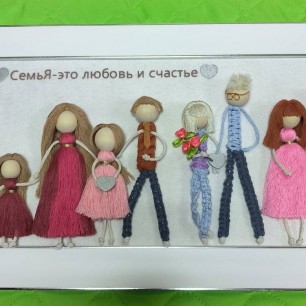 Панно "Семья"
