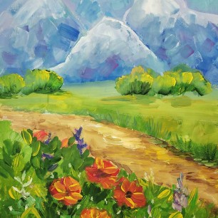 "Горный пейзаж"