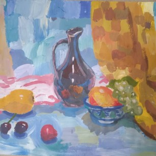 "Натюрморт с фруктами""