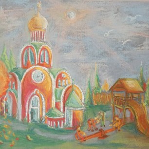 Осенняя пора в городе С