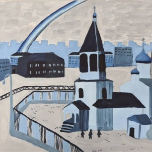 Возле Преображенской церкви