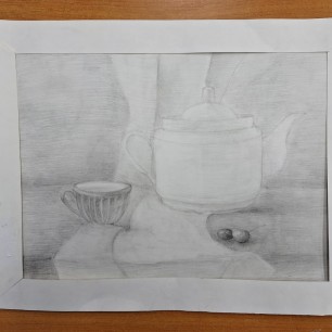 Натюрморт с чайников