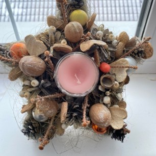 Композиция "Рождественская звезда"