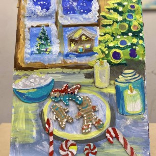 «Новогодний натюрморт»