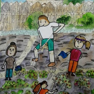 Лето на даче