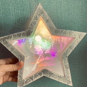 Подвеска-звезда "Дыхание природы"