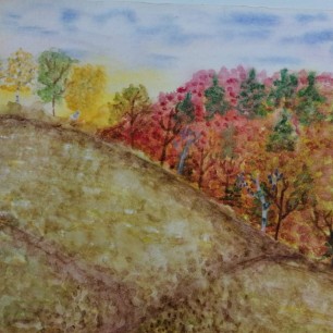 "Кроет уж лист золотой влажную землю в лесу..."