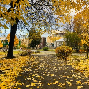 Октябрь в Петрозаводске