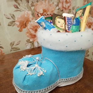 Новогодний сапожок