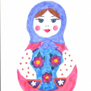 "Матрешка- русская душа"