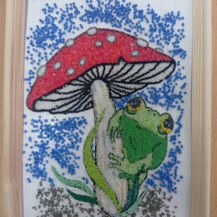 Под зонтиком