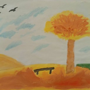 "Осень в моем городе".