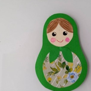 Красавица матрешка