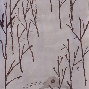 Зима а лесу