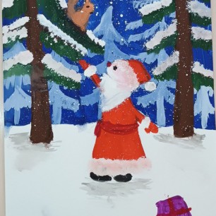 "В зимнем лесу...