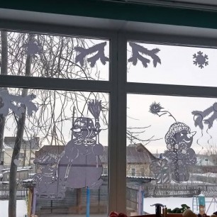 Окно зимы