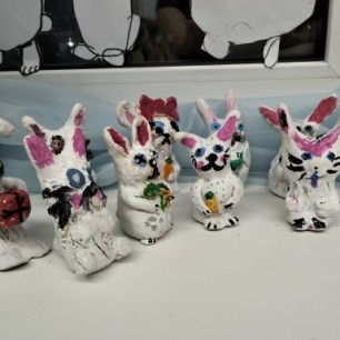 Новогодние зайцы