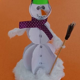 "Веселый снеговик"