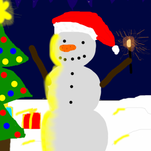 Новый год в лесу