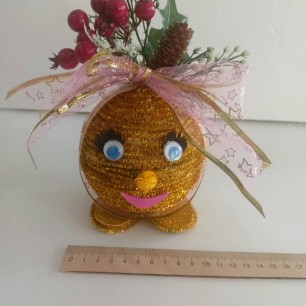 Новогодний колобок