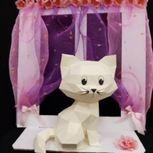 кошка на окошке